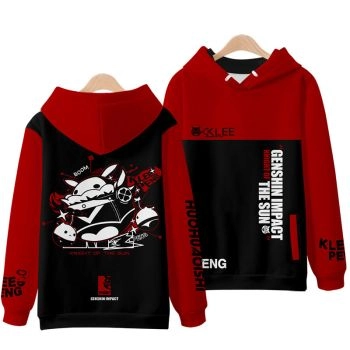 Beautiful Genshin Impact Anime Game Klee Hoodie