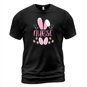 Nurse Easter Egg Hunting Rabbit Rn Easter Day