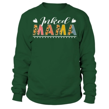 Inked Mama Leopard Mother's Day Sweatshirt