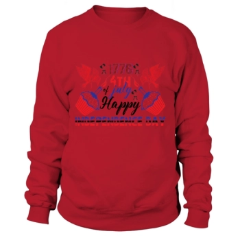 1776 4th of July Happy Independence Day Sweatshirt