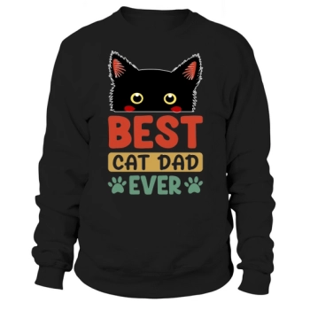 Best cat dad ever Sweatshirt