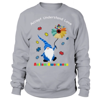 Accept Understand Love Autism Awareness Sweatshirt