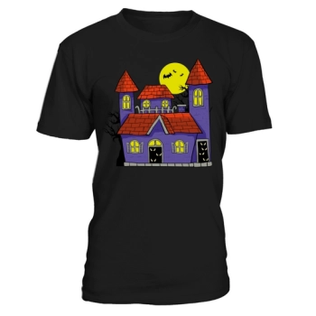 Halloween Cartoon Haunted House