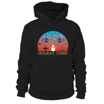 Cheerleading Christmas Spreading Holiday Cheer Hoodies