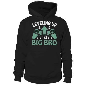 Leveling up big brother Hoodies