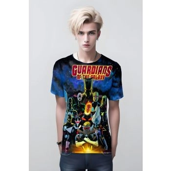 The Guardians Of The Galaxy Star-Lord: A Colorful & Stylish Marvel T-Shirt