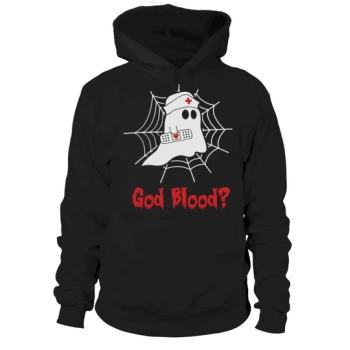 God Blood Funny Boo Halloween Hoodies