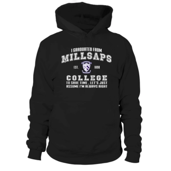 Millsaps College Hoodies