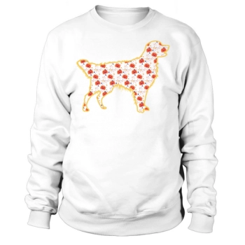 Golden Retriever Bulldog Dog Gift For Halloween Sweatshirt