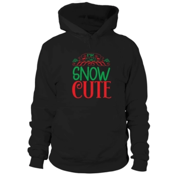 In the snow cute Christmas Hoodies