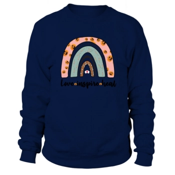 Halloween Nurse Love Inspire Heal Sublimation Sweatshirt