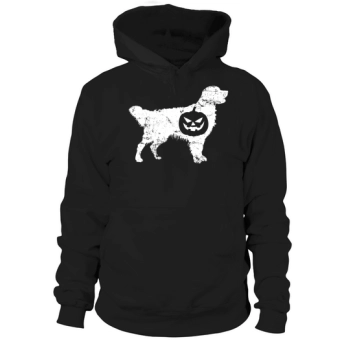 Golden Retriever Cute Retriever Pumpkin Gift Hoodies