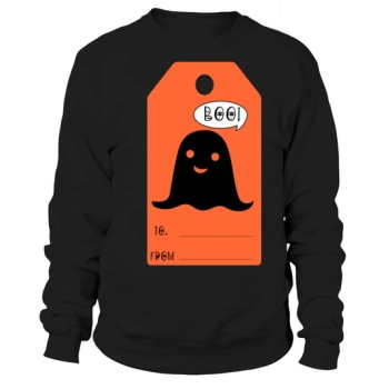 Halloween Gift Tags Halloween Favor Sweatshirt