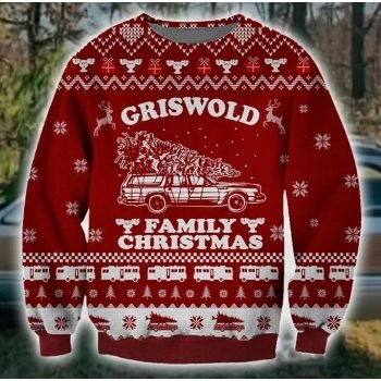 Griswold Family Christmas Symbol 3D Christmas Ugly Tshirt Hoodie Apparel,Christmas Ugly Sweater