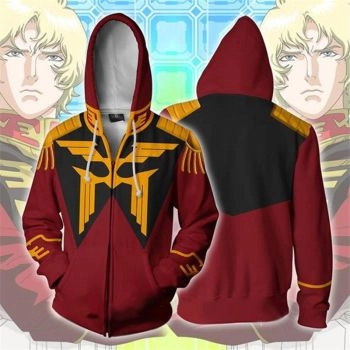  Hooded sweatshirt Shia Aznable Motorized warrior