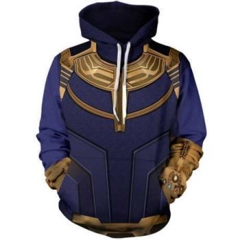   Hero The Exterminators Printed Hooded Sweatshirt 