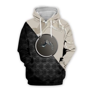 Elegance Black White Deer Pattern Game Of Thrones Hoodie