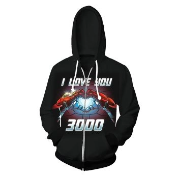 Avengers 4 Iron Man anime sweater