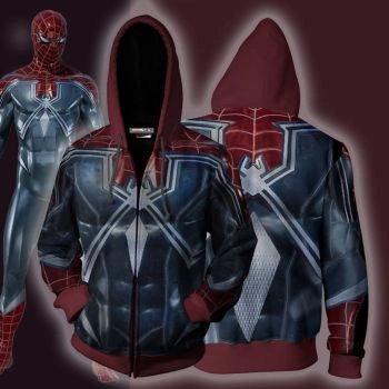 cosplay spiderman sweatshirt