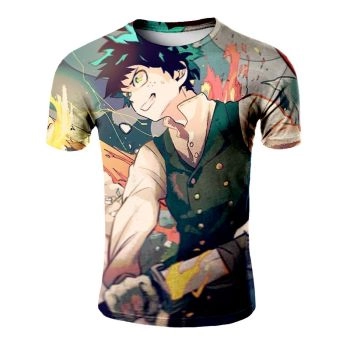  Anime character pattern fashion T-shirt