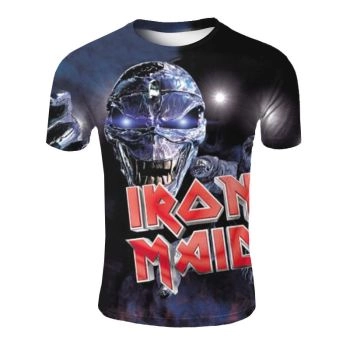 Film Ironman fashion casual 3D print T-shirt