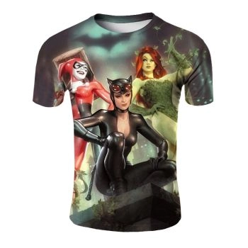 Batman Three Sisters Printed T-shirt