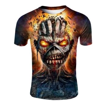  Horror skull casual T-shirt