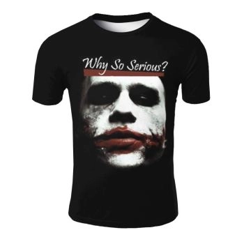 Harley Quinn clown series round neck T-shirt