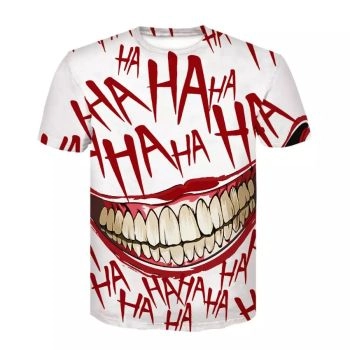 haha joker fashion trend sports T-shirt