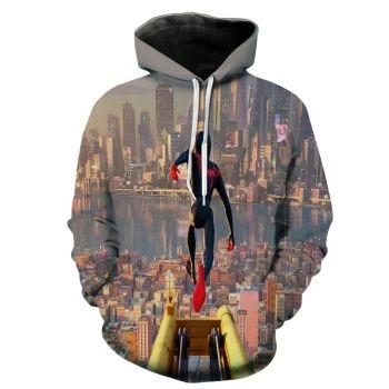   Spider Hooded Fashion Sweatshirt