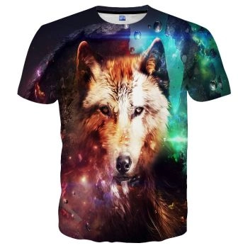 Multicolored Hgvoetty Neutral Print T-shirt