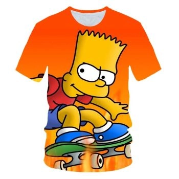  Cartoon Simpson series T-shirt