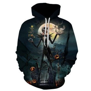  Christmas Jacket Sally Fashion Hooded Sweatshirt