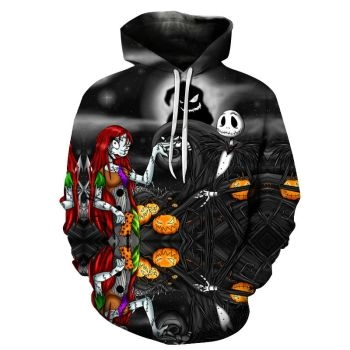   horror pumpkin fashion casual sweatshirt