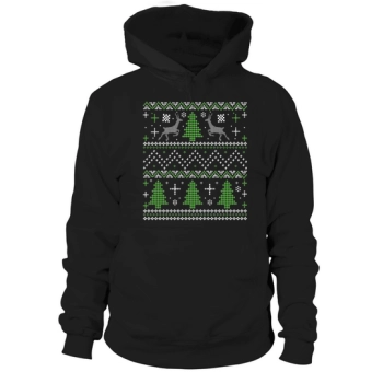 Holiday Ugly Christmas Patterns Hoodies