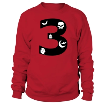 Halloween Alphabet Numbers Clipart 3 Sweatshirt