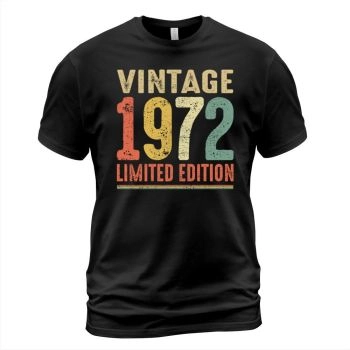 Vintage 1972 Limited Edition 50th Birthday Gift