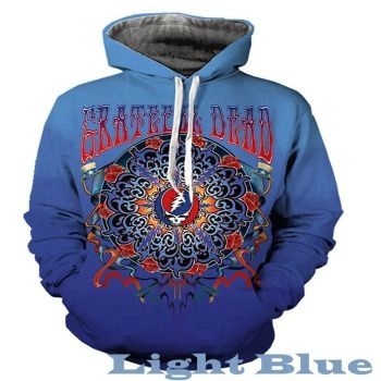 Fashion And Gorgeous Blue Lightning Pattern Halloween Hoodie