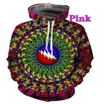 Precious And Gorgeous Pink  Lightning Pattern Halloween Hoodie