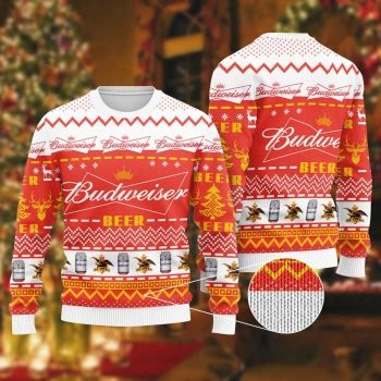 Budweiser Ugly Christmas Sweater,Christmas Ugly Sweater