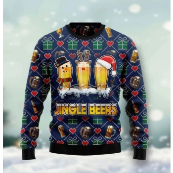 Christmas Jingle Beers Ugly Christmas Sweater