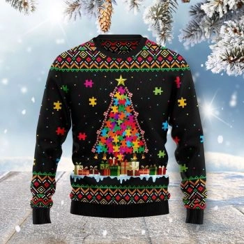 Autism Ugly Christmas Sweater