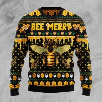 Bee Merry It‘s Time Ugly Christmas Sweater
