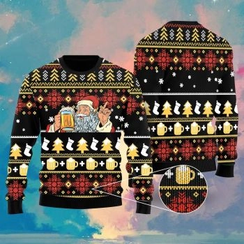 Beer Christmas Ugly Christmas Sweater,Christmas Ugly Sweater