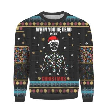 Skulls Christmas Ugly Christmas Sweater