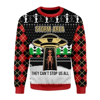 Alien Ugly Christmas Sweater,Christmas Ugly Sweater