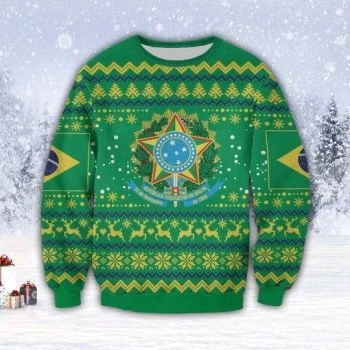 Brazil Merry Christmas Ugly Christmas Sweater