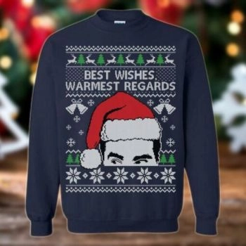 Best Wishes Warmest Regards Ugly Christmas Sweater