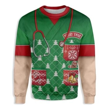 Christmas Nurse Don’T Be Tachy Ugly Christmas Sweater