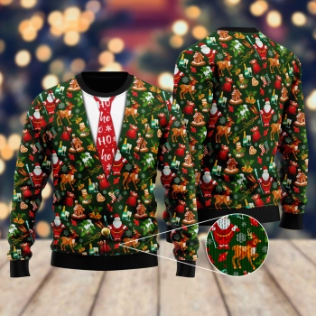 Christmas Hohoho Ugly Christmas Sweater